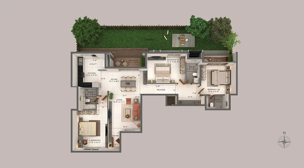 villaments in bangalore