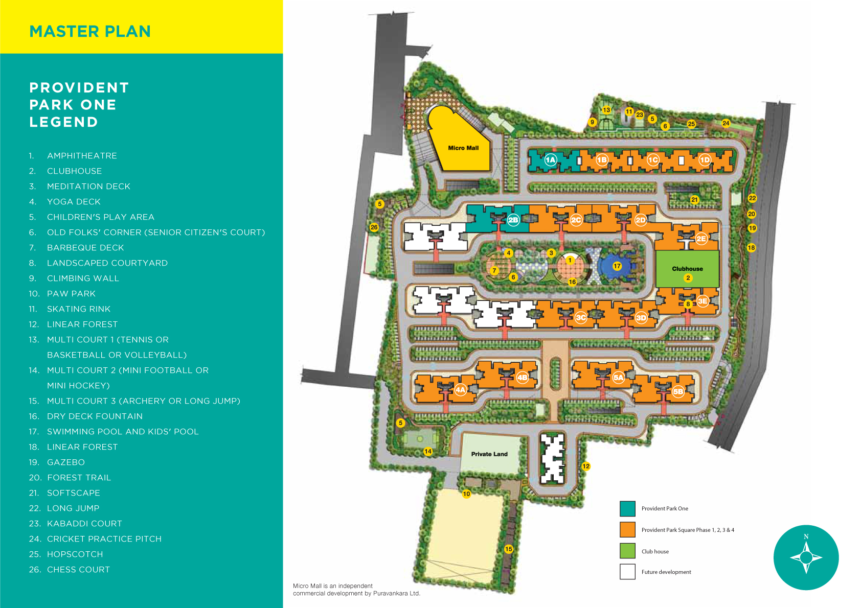 Provident Park One Luxury Apartments in Judicial Layout, Kanakapura