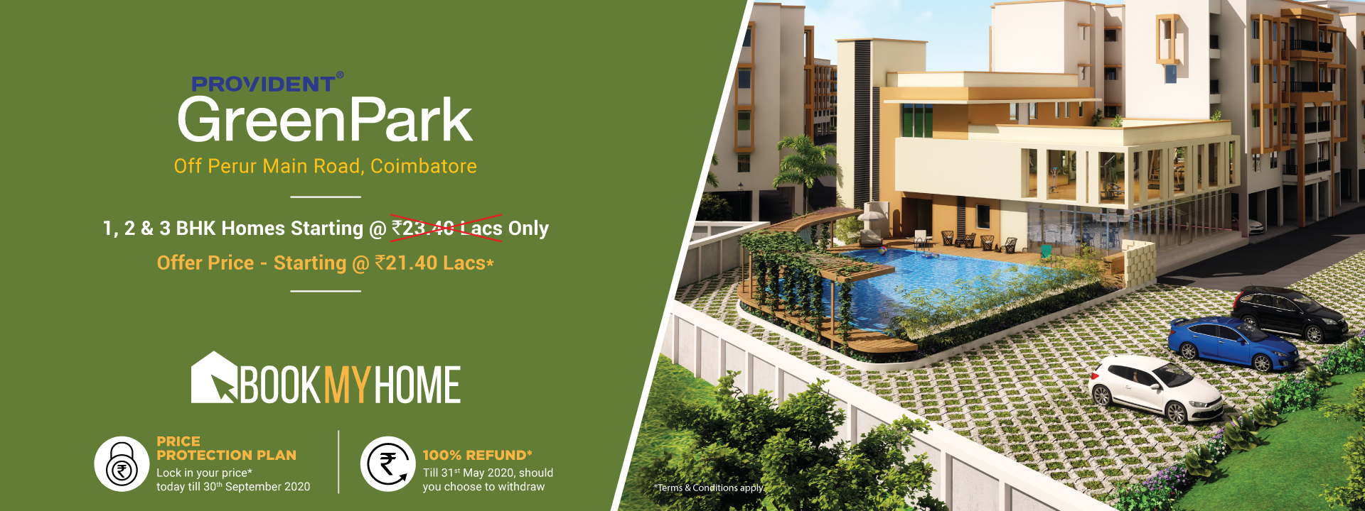 Provident Green Park | Apartments for sale in Coimbatore