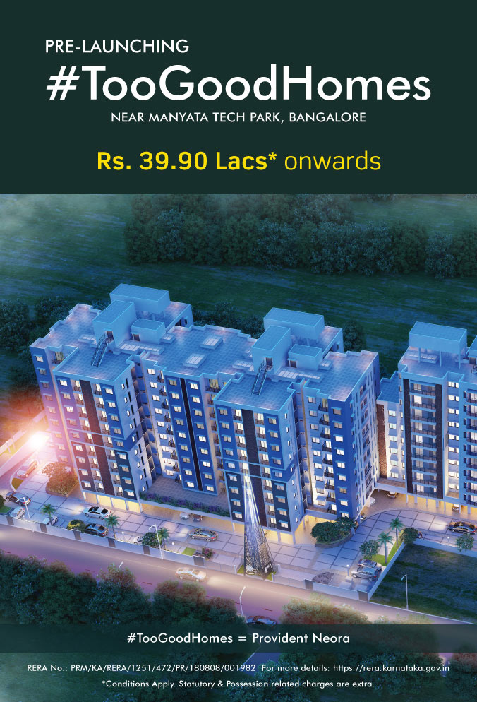 Affordable Apartments in Bangalore Provident Housing Budget Flats
