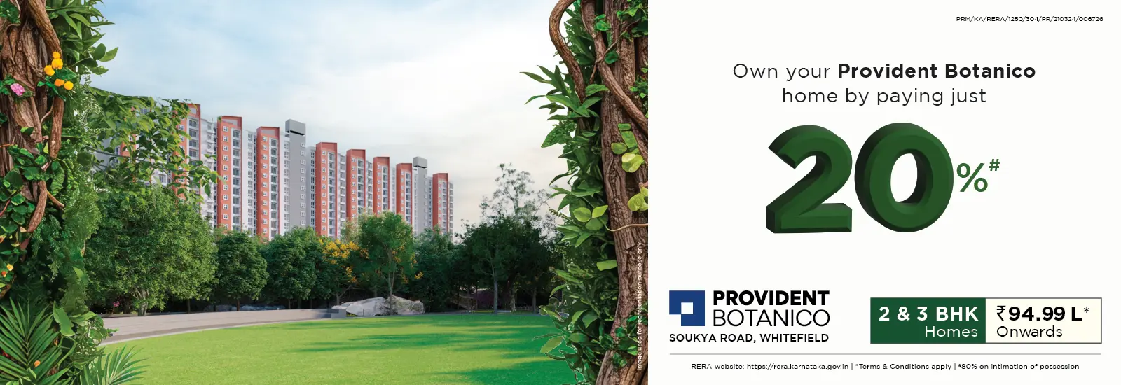 2 bhk flats in whitefield